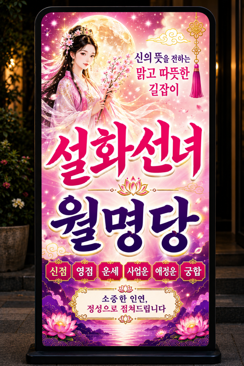 설화선녀(월명당)